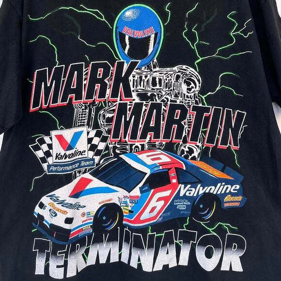Vintage Mark Martin NASCAR Shirt - Picture 3 of 8
